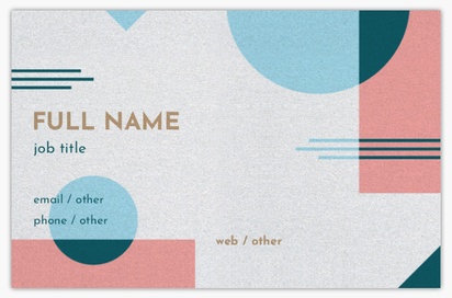 Design Preview for Design Gallery: Shoes Pearl Business Cards