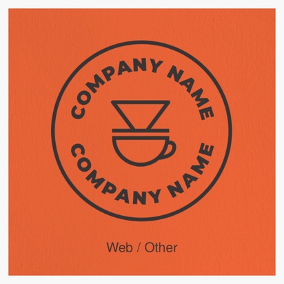Design Preview for Design Gallery: Coffee Shops Natural Textured Business Cards