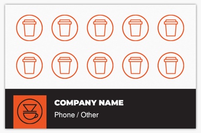 Design Preview for Design Gallery: Food & Beverage Standard Business Cards, Standard (85 x 55 mm)