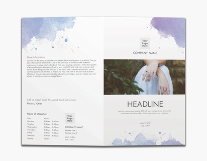 Design Preview for Art & Entertainment Custom Brochures Templates, 8.5" x 11" Bi-fold