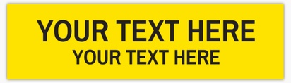 Design Preview for Design Gallery: Bumper Stickers, Rectangle