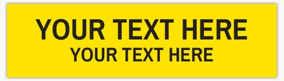 Design Preview for Design Gallery: Custom Car Stickers, Rectangle