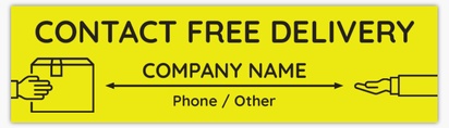 Design Preview for Design Gallery: Food & Beverage Bumper Stickers, Rectangle - 7.6 x 27.9 cm