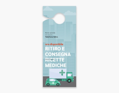 Anteprima design per Galleria di design: cartellino per maniglie per salute e benessere, Piccolo