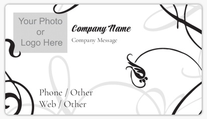 Design Preview for Design Gallery: Elegant Business Card Stickers