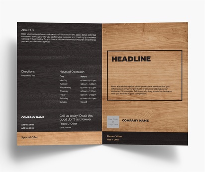 Design Preview for Design Gallery: Brochures, Bi-fold A5
