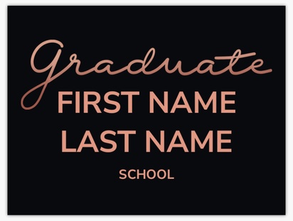 Design Preview for Graduation Posters Templates, 36" x 48"