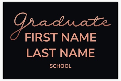Design Preview for Graduation Posters Templates, 24" x 36"