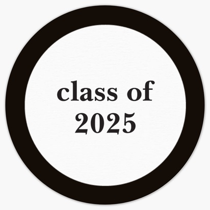 A 2020 klasse van 2020 black white design for Modern & Simple