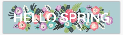 Design Preview for Design Gallery: Beauty & Spa Bumper Stickers, Rectangle - 7.6 x 27.9 cm