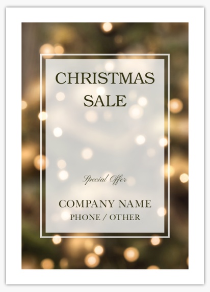 Design Preview for Sales & Clearance Postcards Templates, 5" x 7"
