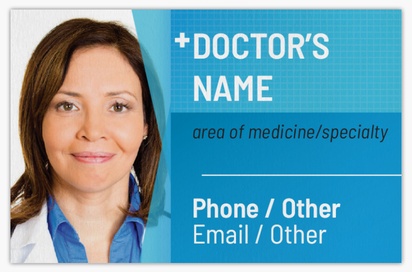 Design Preview for Design Gallery: Medical Equipment & Pharmaceuticals Natural Uncoated Business Cards