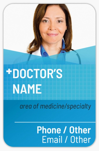Design Preview for Design Gallery: Medical Professionals Rounded Corner Business Cards, Rounded Standard (85 x 55 mm)