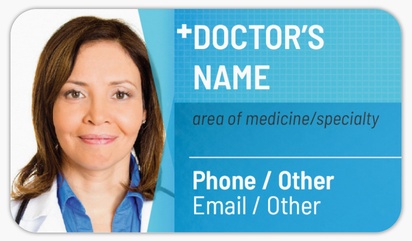 Design Preview for Design Gallery: Medical Professionals Rounded Corner Business Cards, Standard (3.5" x 2")