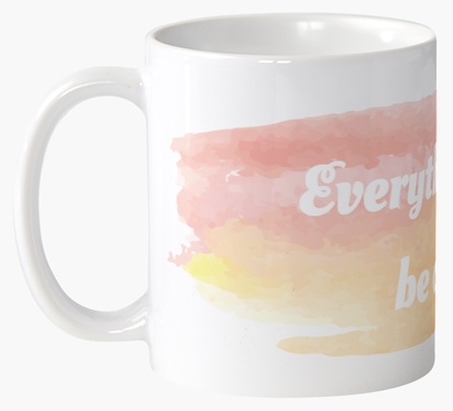 Design Preview for Design Gallery: Bold & Colorful Custom Mugs, Wrap-around