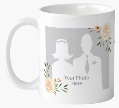 Design Preview for Design Gallery: Wedding Personalised Mugs