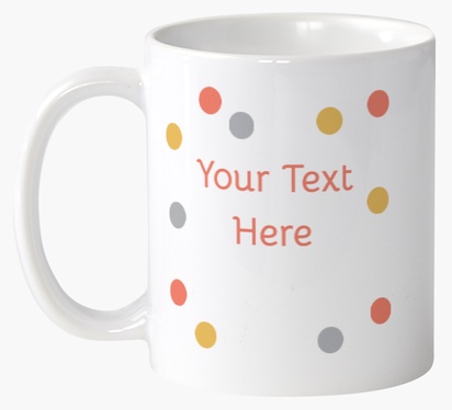 Design Preview for Design Gallery: Bold & Colourful Personalised Mugs, 325 ml  2 Sided