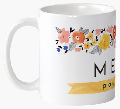 Aperçu du graphisme pour Galerie de modèles : mugs personnalisés pour enseignants