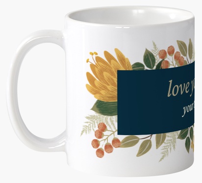 Design Preview for Design Gallery: Travel & Accommodation Personalised Mugs, 325 ml  Wrap-around