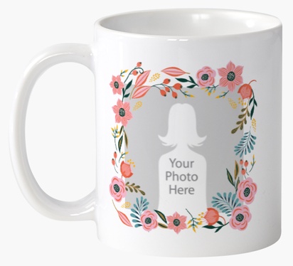 Design Preview for Design Gallery: Valentine's Day Custom Mugs, Wrap-around