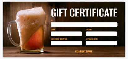 Design Preview for Design Gallery: Fun & Whimsical Custom Gift Certificates