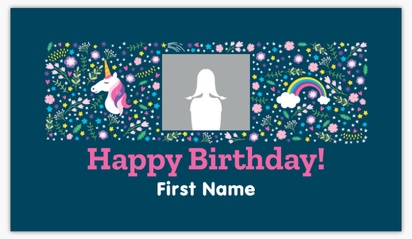 Design Preview for Design Gallery: Child Birthday Vinyl Banners, 52 x 91 cm