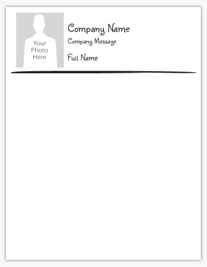Design Preview for Conservative Notepads Templates, 4" x 5.5"