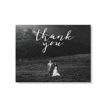 Design Preview for Design Gallery: Elegant Thank You Cards, Flat 13.9 x 10.7 cm