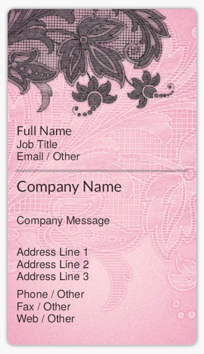 Design Preview for Design Gallery: clothing Business Card Stickers