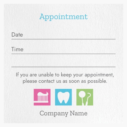Design Preview for Design Gallery: Dentistry Natural Textured Business Cards