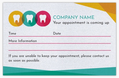 Design Preview for Design Gallery: Dentistry Pearl Business Cards