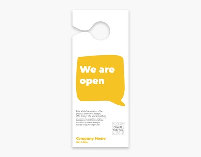 Design Preview for Design Gallery: Door Hangers, Small