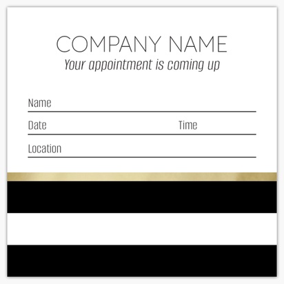 Design Preview for Design Gallery: Tanning Salons Standard Business Cards, Square (65 x 65 mm)