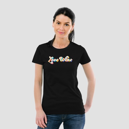 Design Preview for Design Gallery: Bold & Colourful Women's T-Shirts