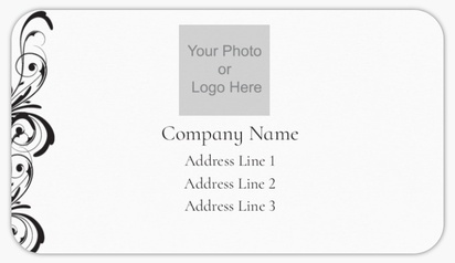 Design Preview for Design Gallery: Event Planning & Entertainment Mailing Labels, 8.7 x 4.9 cm