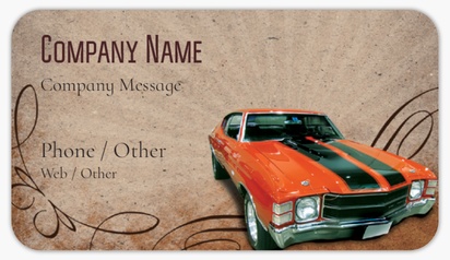 Design Preview for Design Gallery: Visiting Card Stickers
