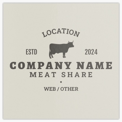 A meat share grass fed meat gray design