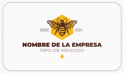 Un abeja productor de miel diseño marrón naranja para Moderno y sencillo