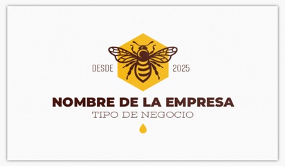 Un abeja productor de miel diseño marrón naranja para Moderno y sencillo