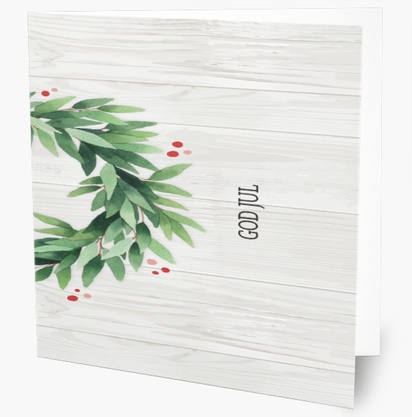 Förhandsgranskning av design för Designgalleri: Egna julkort 2023, 14 cm x 14 cm  Vikt