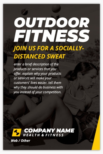 Design Preview for Personal Training Postcards Templates, 4" x 6"