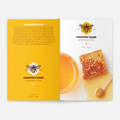 Design Preview for Design Gallery: Agriculture & Farming Brochures, A5 Bi-fold