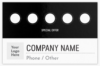 Design Preview for Design Gallery: Conservative Ultra-Thick Business Cards, Standard (85 x 55 mm)