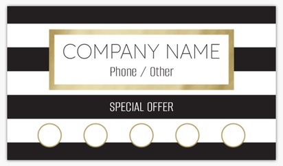 Design Preview for Design Gallery: Marketing & Communications Loyalty Cards