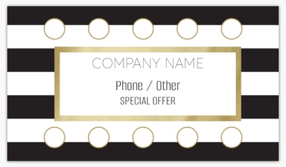 Design Preview for Design Gallery: Marketing & Communications Loyalty Cards