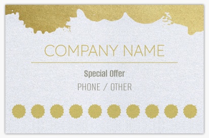 Design Preview for Design Gallery: Tanning Salons Pearl Business Cards