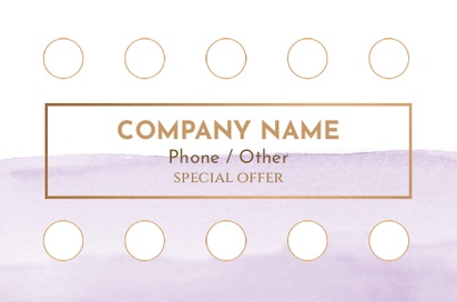 Design Preview for Design Gallery: Jewellery Natural Uncoated Business Cards