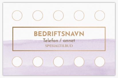Forhåndsvisning av design for Designgalleri: Skjønnhetspleie og spa Svært tykke visittkort, Standard (85 x 55 mm)