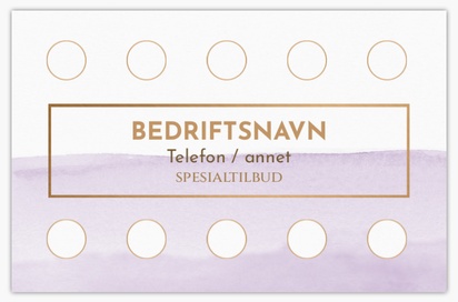 Forhåndsvisning av design for Designgalleri: Skjønnhetspleie og spa Standard visittkort, Standard (85 x 55 mm)