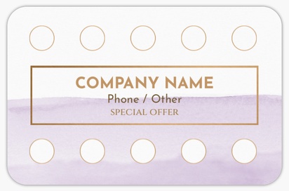 Design Preview for Design Gallery: Jewellery Rounded Corner Business Cards, Rounded Standard (85 x 55 mm)